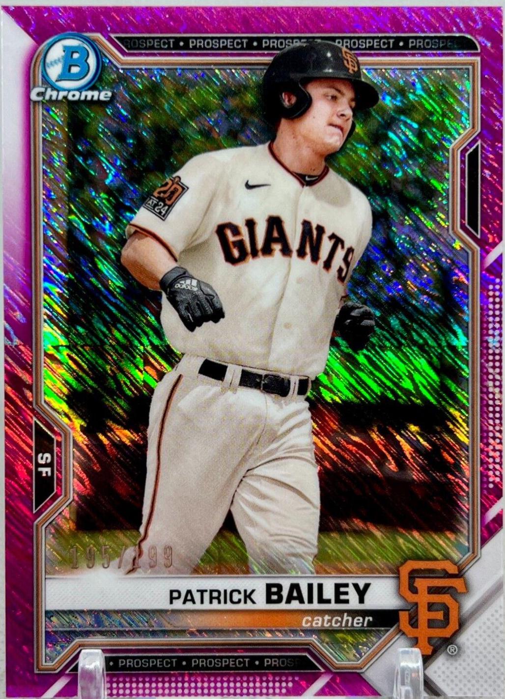 Patrick Bailey [Fuchsia Shimmer Refractor] #BCP-108