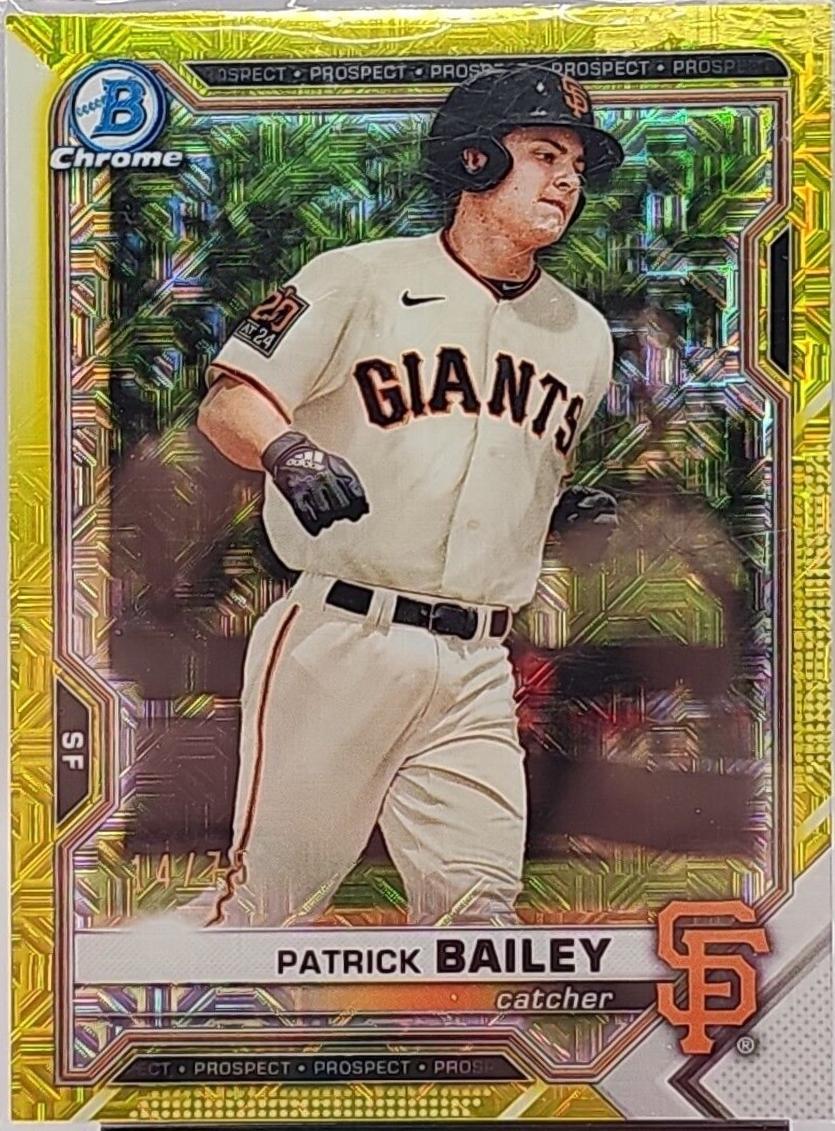 Patrick Bailey [Gold Refractor] #BCP-108