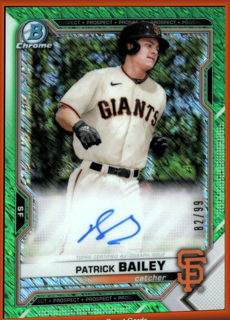 Patrick Bailey [Green Refractor] #BCP-108