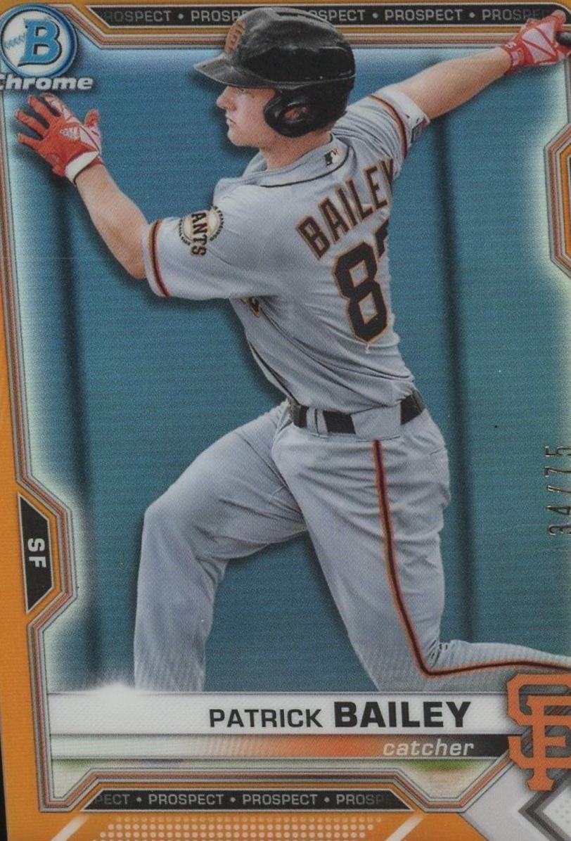 Patrick Bailey [Orange Refractor] #BCP-108