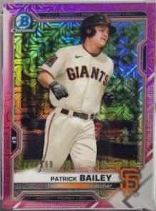 Patrick Bailey [Pink Refractor Mega Box Mojo] #BCP-108