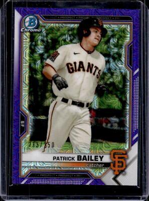 Patrick Bailey [Purple Refractor Mega Box Mojo] #BCP-108