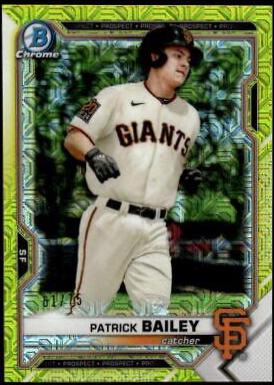 Patrick Bailey [Yellow Refractor] #BCP-108