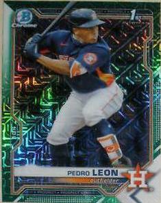 Pedro Leon [Green Refractor] #BCP-189