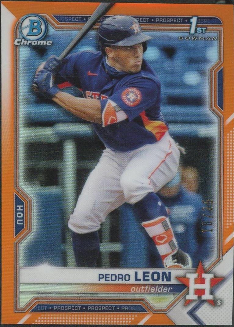 Pedro Leon [Orange Refractor] #BCP-189