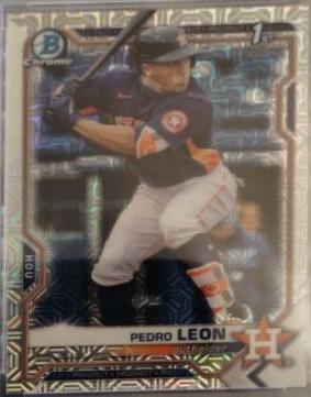 Pedro Leon [X Green Xfractor] #BCP-189