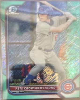 Pete Crow Armstrong [Aqua Shimmer Refractor] #BCP-22