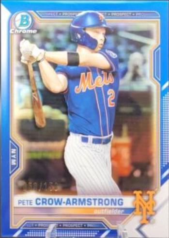 Pete Crow Armstrong [Blue Refractor] #BCP-22