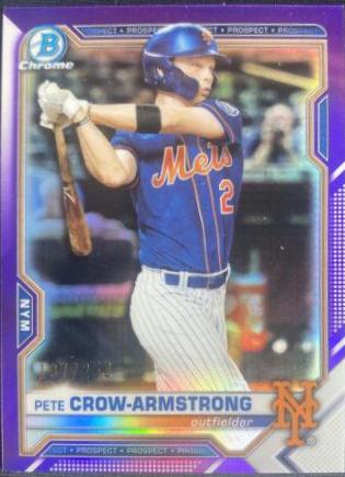 Pete Crow Armstrong [Purple Refractor] #BCP-22
