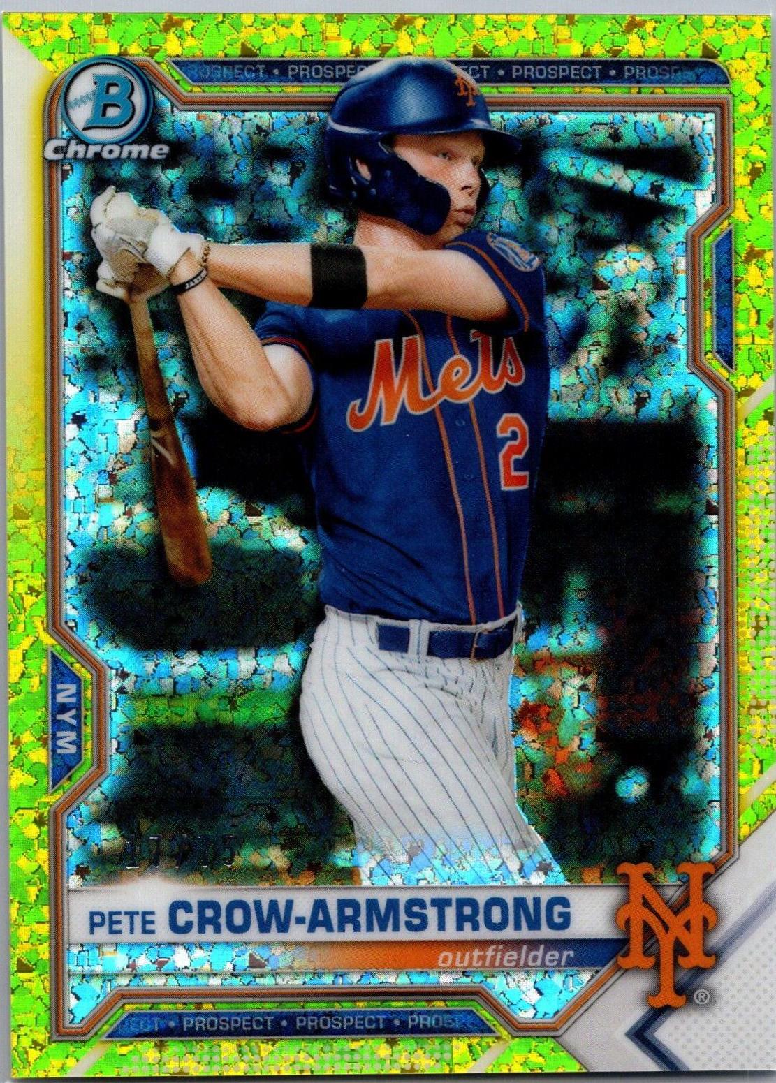 Pete Crow Armstrong [Yellow Refractor] #BCP-22