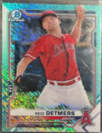 Reid Detmers [Aqua Shimmer Refractor] #BCP-26