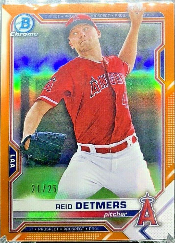 Reid Detmers [Orange Refractor] #BCP-26