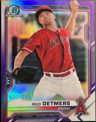 Reid Detmers [Purple Refractor] #BCP-26