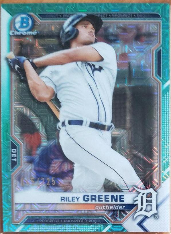 Riley Greene [Aqua Refractor Mega Box Mojo] #BCP-4