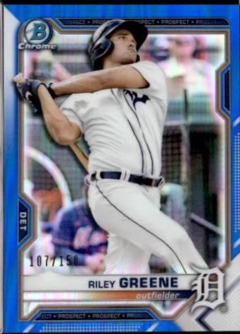 Riley Greene [Blue Refractor] #BCP-4