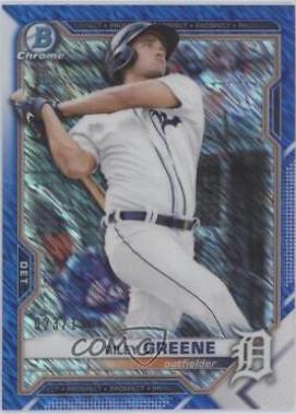 Riley Greene [Blue Shimmer Refractor] #BCP-4
