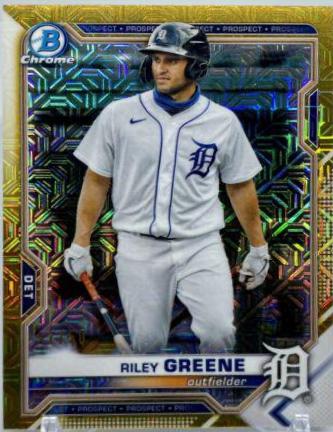 Riley Greene [Gold Refractor Mega Box Mojo] #BCP-4