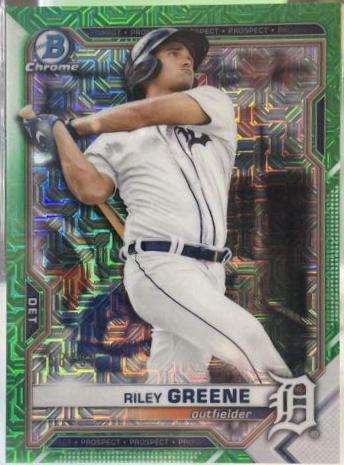 Riley Greene [Green Refractor Mega Box Mojo] #BCP-4
