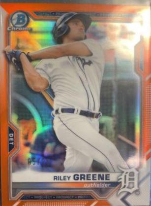 Riley Greene [Orange Refractor] #BCP-4