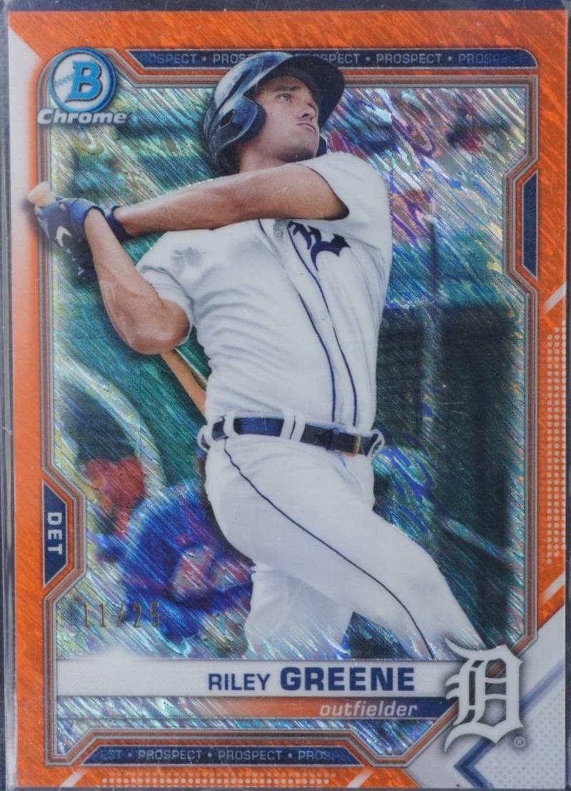 Riley Greene [Orange Shimmer Refractor] #BCP-4
