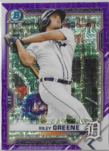 Riley Greene [Purple Refractor Mega Box Mojo] #BCP-4
