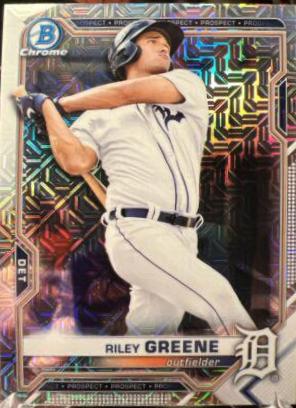 Riley Greene [Yellow Refractor Mega Box Mojo] #BCP-4