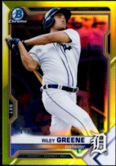 Riley Greene [Yellow Refractor] #BCP-4