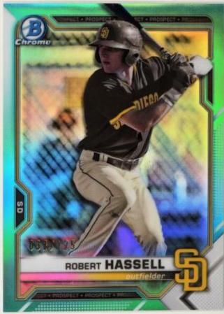 Robert Hassell [Aqua Refractor] #BCP-120