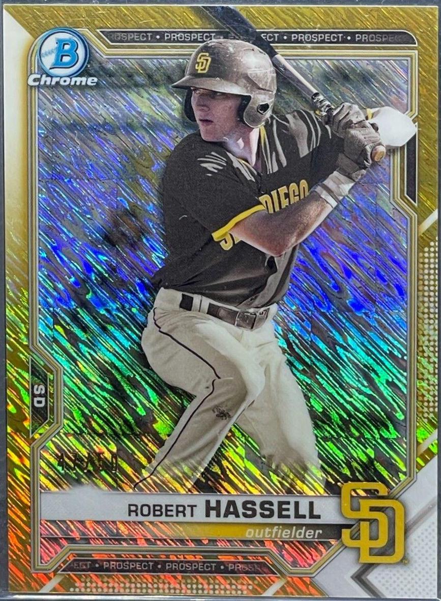 Robert Hassell [Gold Shimmer Refractor] #BCP-120