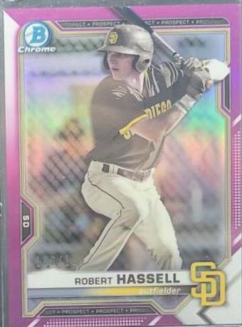 Robert Hassell [Pink Refractor Mega Box Mojo] #BCP-120