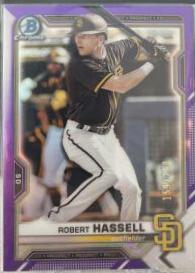 Robert Hassell [Purple Refractor] #BCP-120