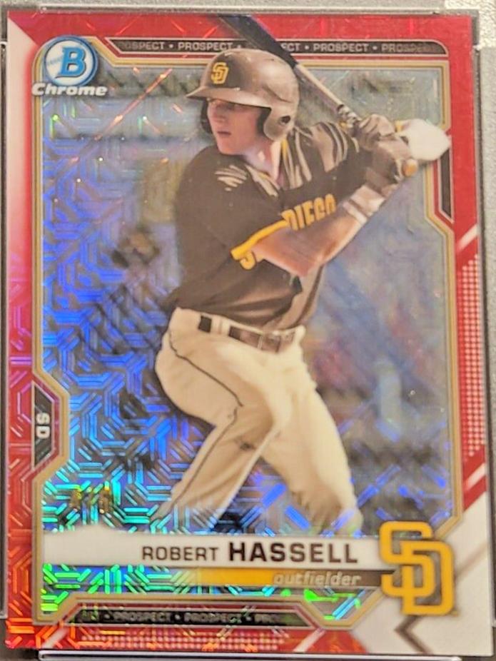 Robert Hassell [Red Refractor] #BCP-120