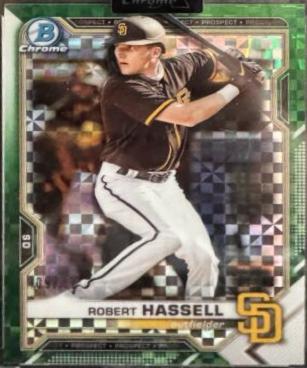 Robert Hassell [X Green Xfractor] #BCP-225