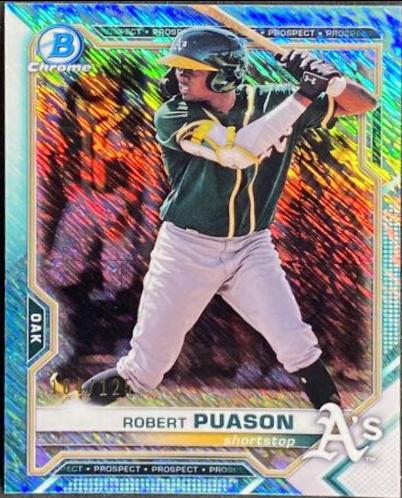 Robert Puason [Aqua Shimmer Refractor] #BCP-45