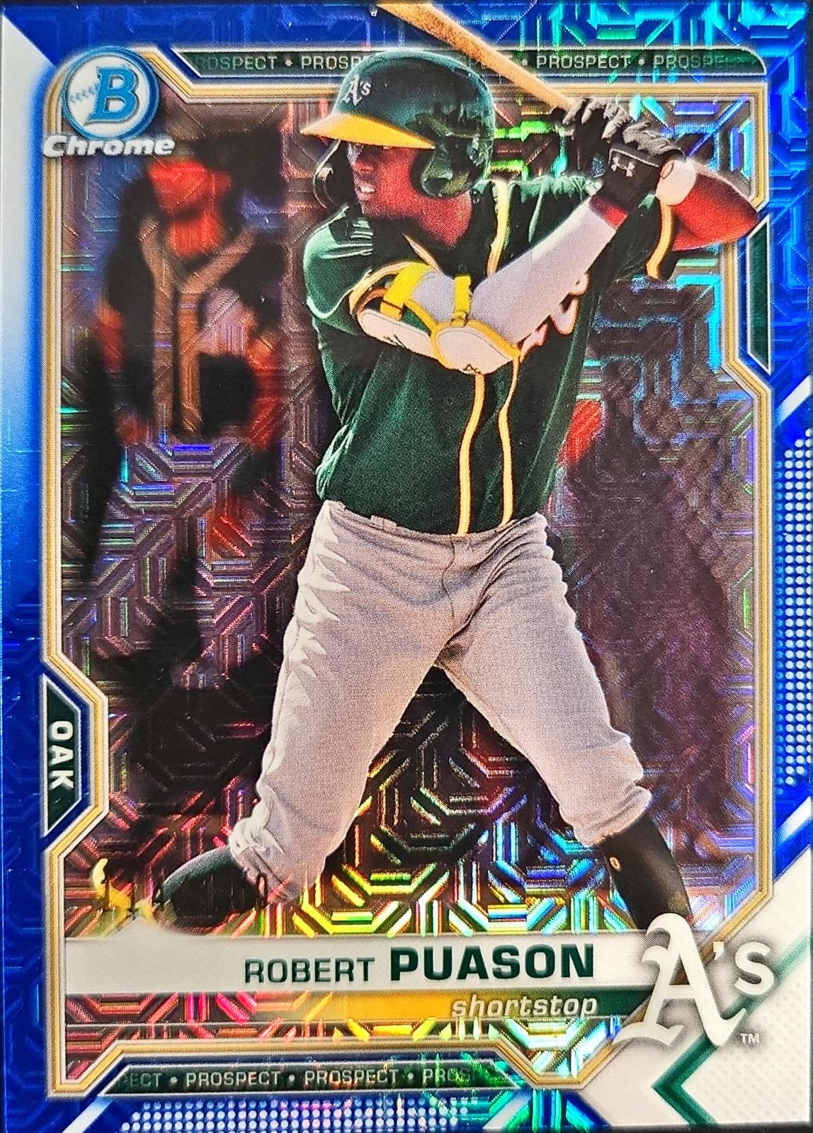 Robert Puason [Blue Refractor Mega Box Mojo] #BCP-45