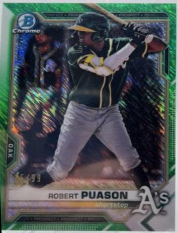 Robert Puason [Green Refractor] #BCP-45
