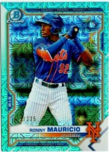 Ronny Mauricio [Aqua Refractor Mega Box Mojo] #BCP-23
