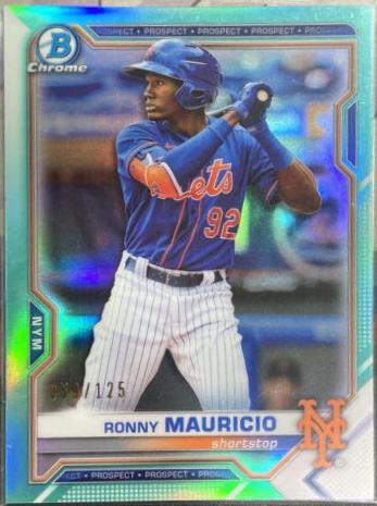 Ronny Mauricio [Aqua Refractor] #BCP-23