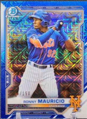 Ronny Mauricio [Blue Refractor] #BCP-23