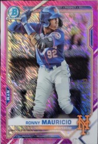 Ronny Mauricio [Fuchsia Shimmer Refractor] #BCP-23