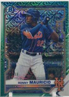 Ronny Mauricio [Green Refractor Mega Box Mojo] #BCP-23