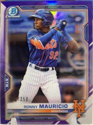Ronny Mauricio [Purple Refractor] #BCP-23