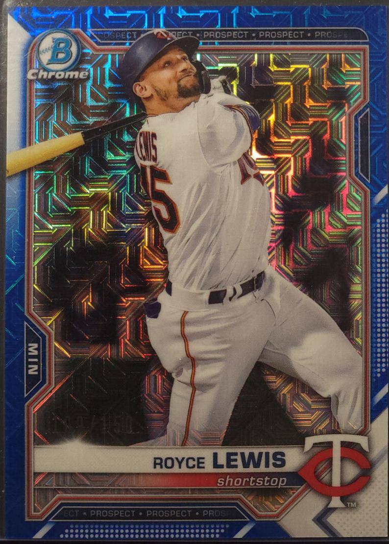 Royce Lewis [Blue Refractor Mega Box Mojo] #BCP-63