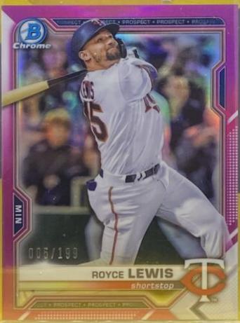 Royce Lewis [Fuchsia Refractor] #BCP-63