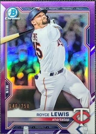 Royce Lewis [Fuchsia Shimmer Refractor] #BCP-63