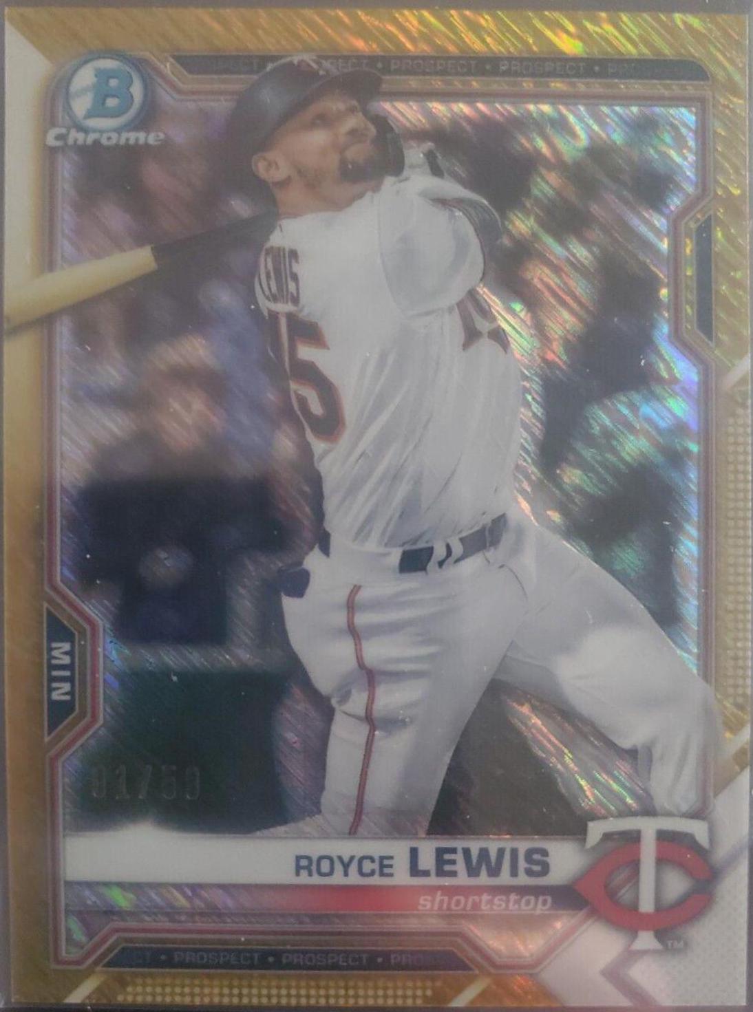 Royce Lewis [Gold Shimmer Refractor] #BCP-63
