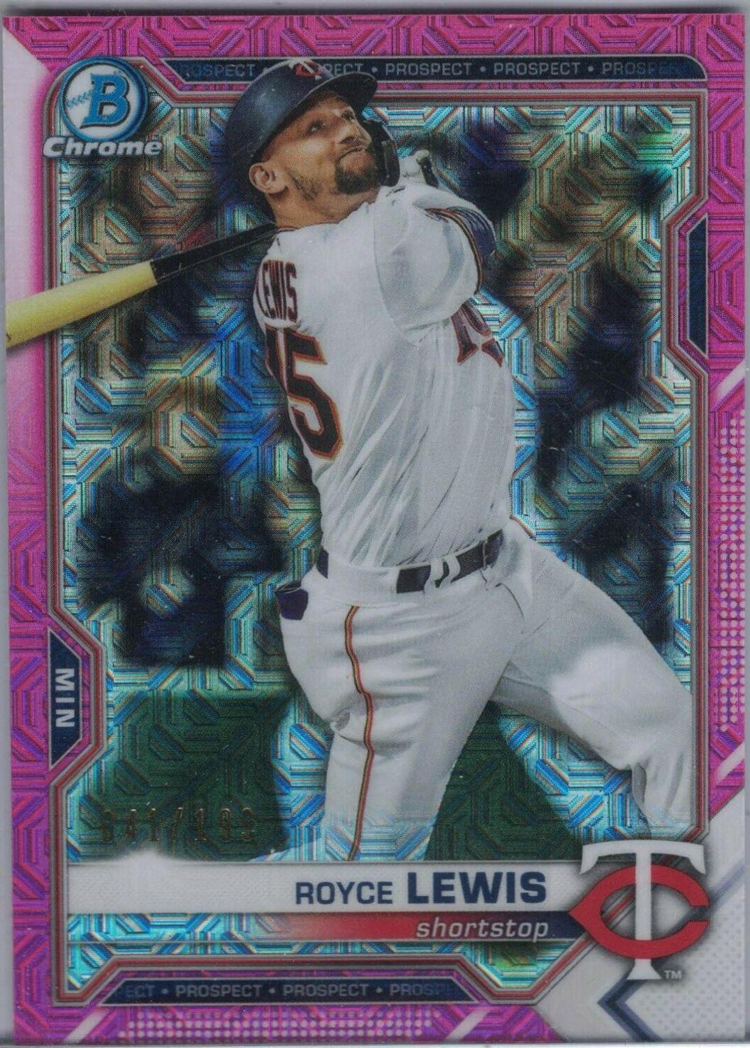Royce Lewis [Pink Refractor Mega Box Mojo] #BCP-63