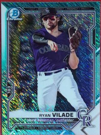 Ryan Vilade [Aqua Shimmer Refractor] #BCP-68