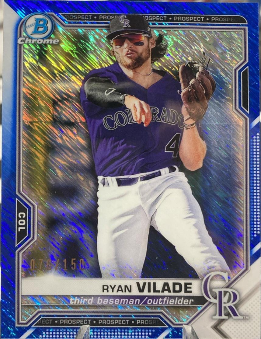 Ryan Vilade [Blue Shimmer Refractor] #BCP-68