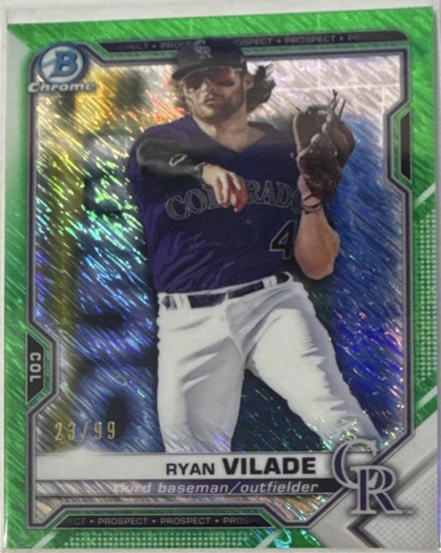Ryan Vilade [Green Refractor] #BCP-68